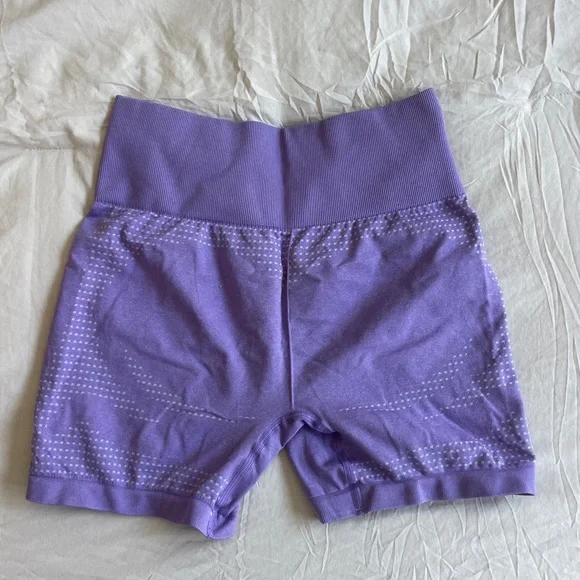 Gymshark Purple Athletic Shorts - Picture 2 of 2